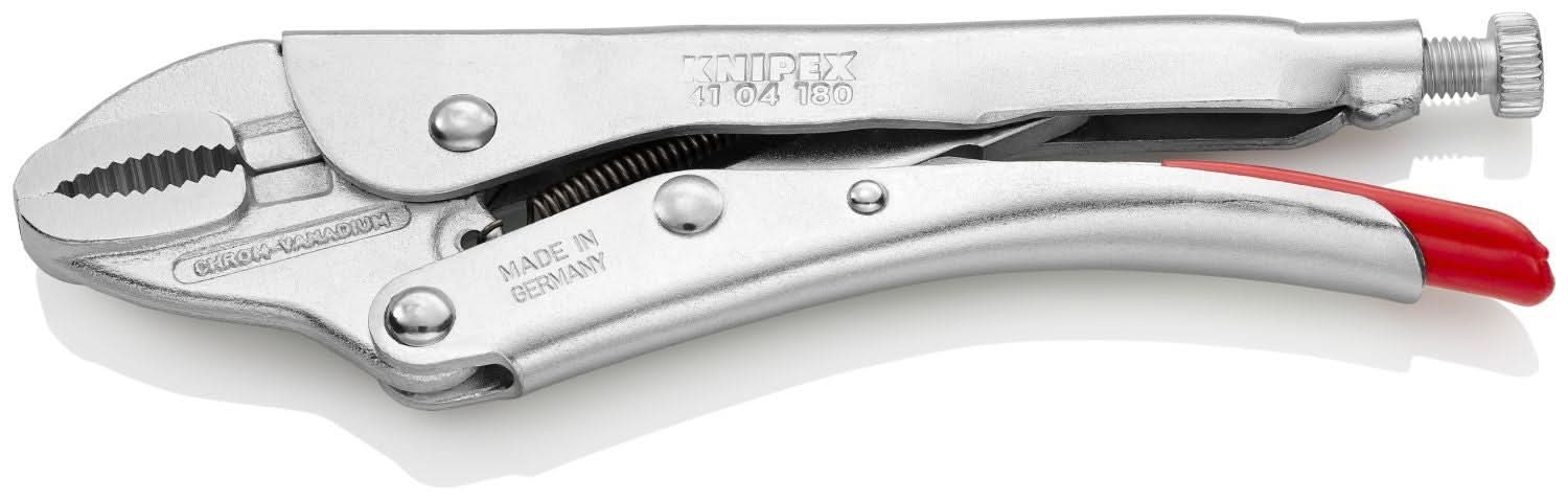 Knipex 41 04 180 Grip Pliers-Round Jaws - Image 2