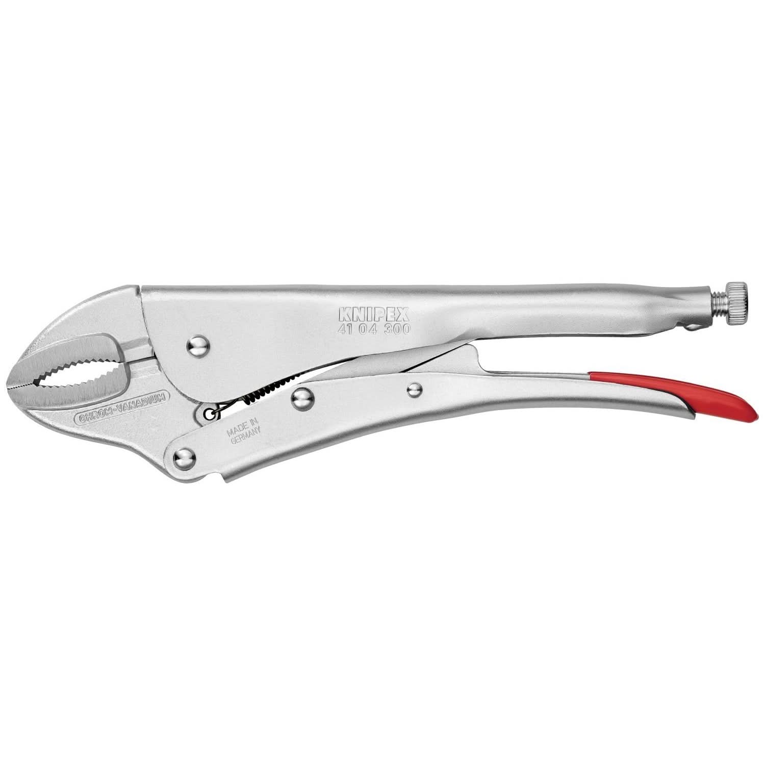Knipex 41 04 300 Grip Pliers-Round Jaws - Image 1