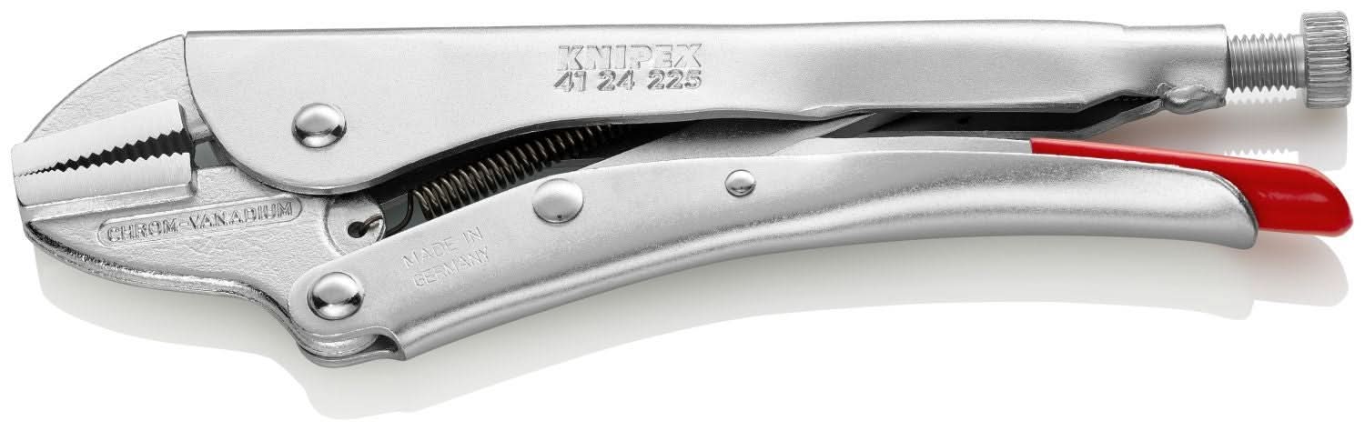 Knipex 41 24 225 Grip Pliers-Straight Jaws - Image 2