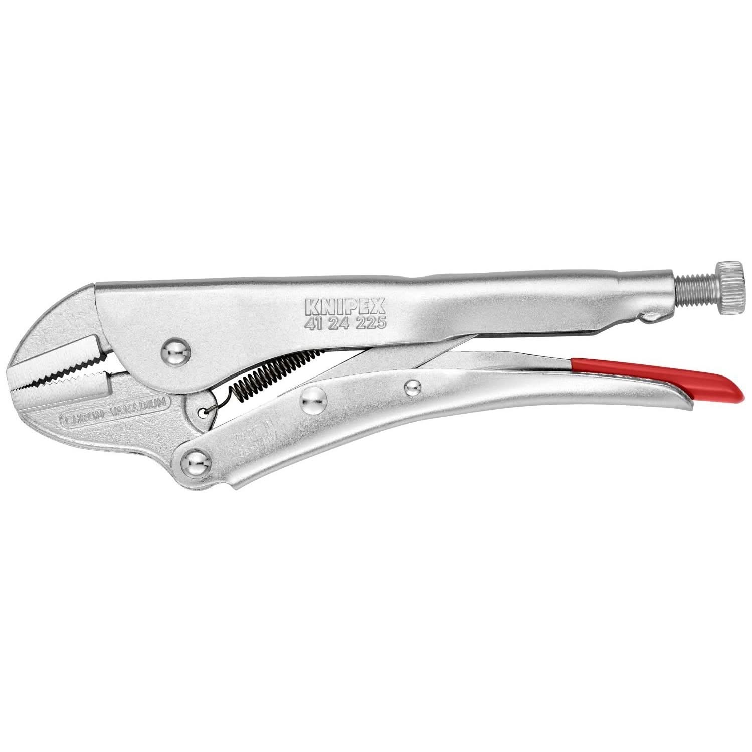 Knipex 41 24 225 Grip Pliers-Straight Jaws - Image 1