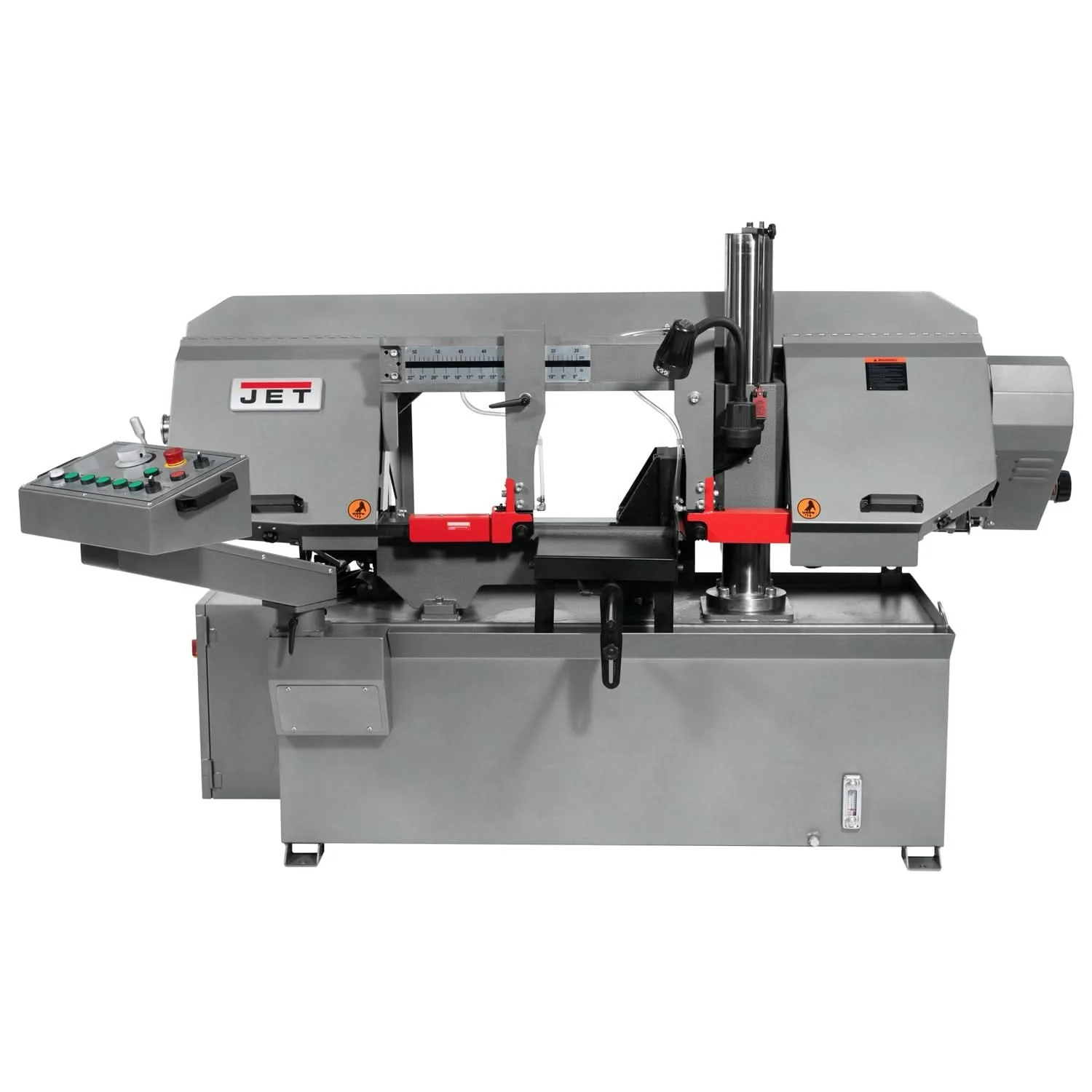 JET 413400 HBS1220DC, 12-Inchx20-Inch Semi-Automatic Dual Column Bandsaw 3HP, 230/460V, 3Ph