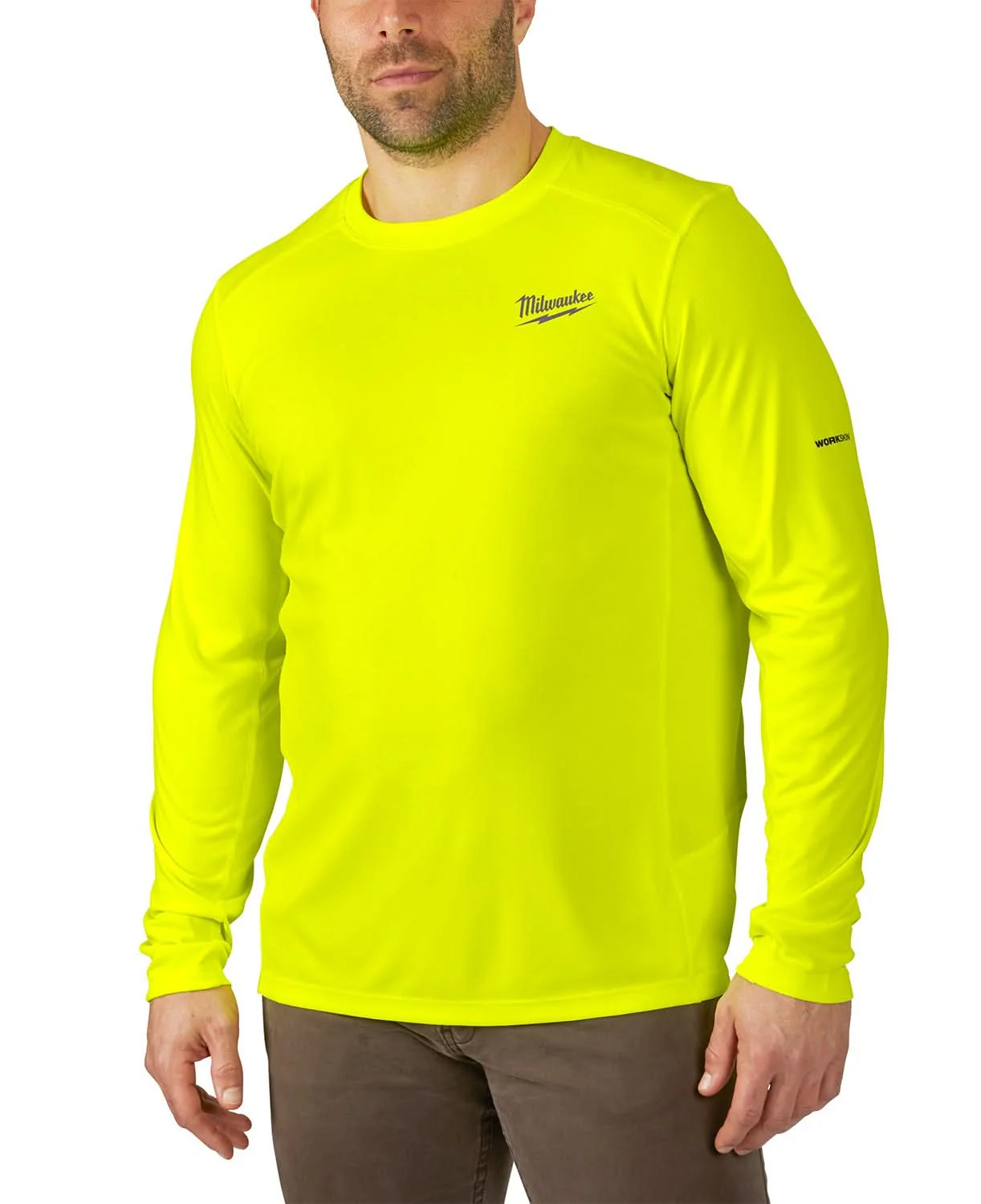 Milwaukee 415HV Hi-Vis Long Sleeve Workskin Light Shirt