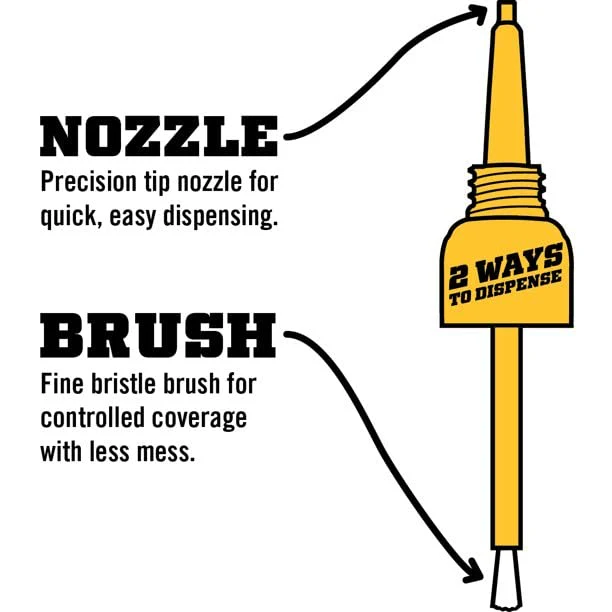 Gorilla Glue Brush & Nozzle Super Glue, 10g (7500102) - Image 2