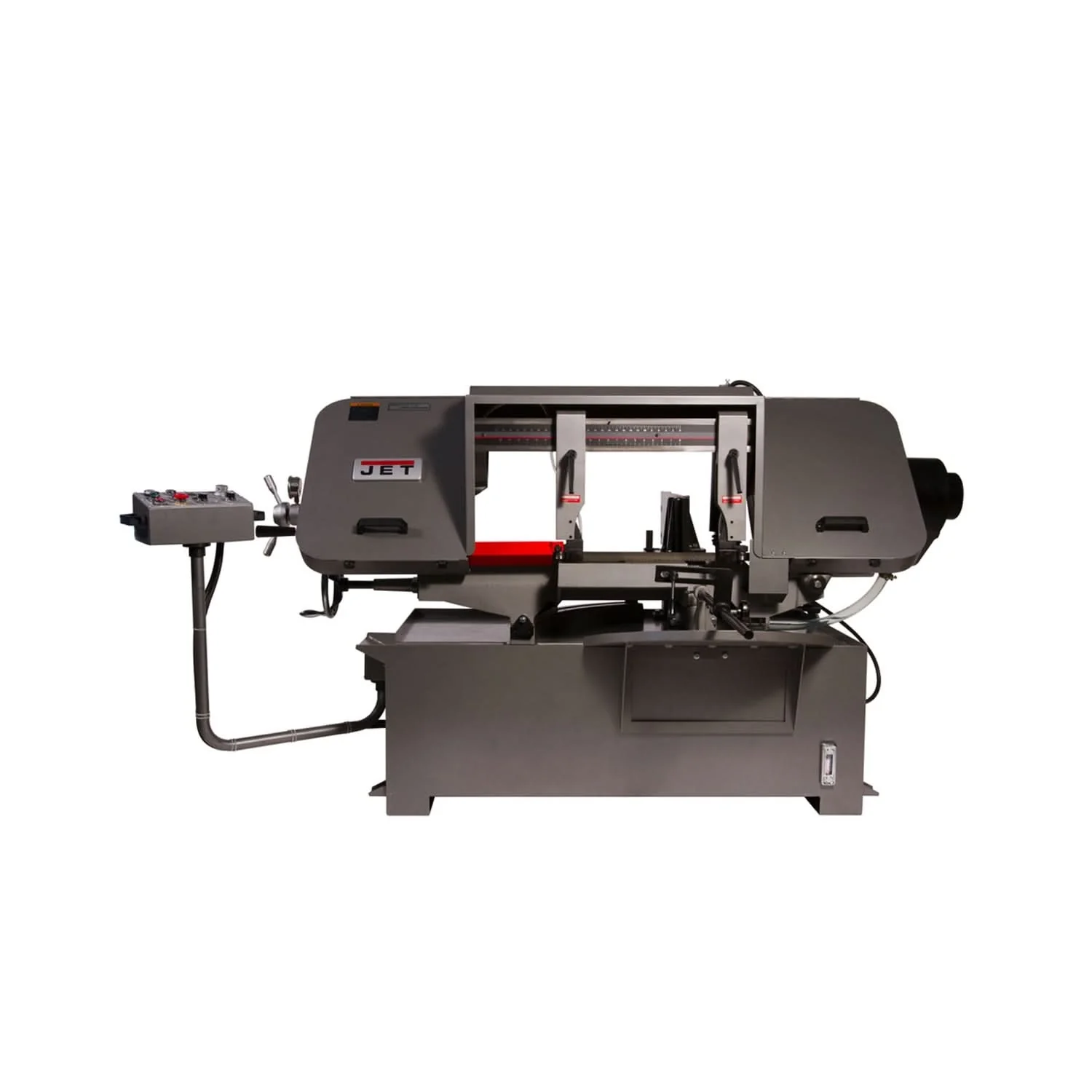 JET 424476 HBS-1220MSA, 12″ x 20″ Semi-Automatic Mitering Variable Speed Bandsaw