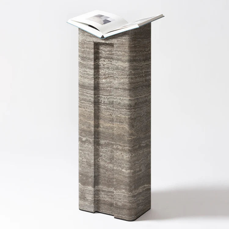 GIOBAGNARA | LLOYD MARBLE FLOOR BOOKSTAND | $13,855.00 - Image 2