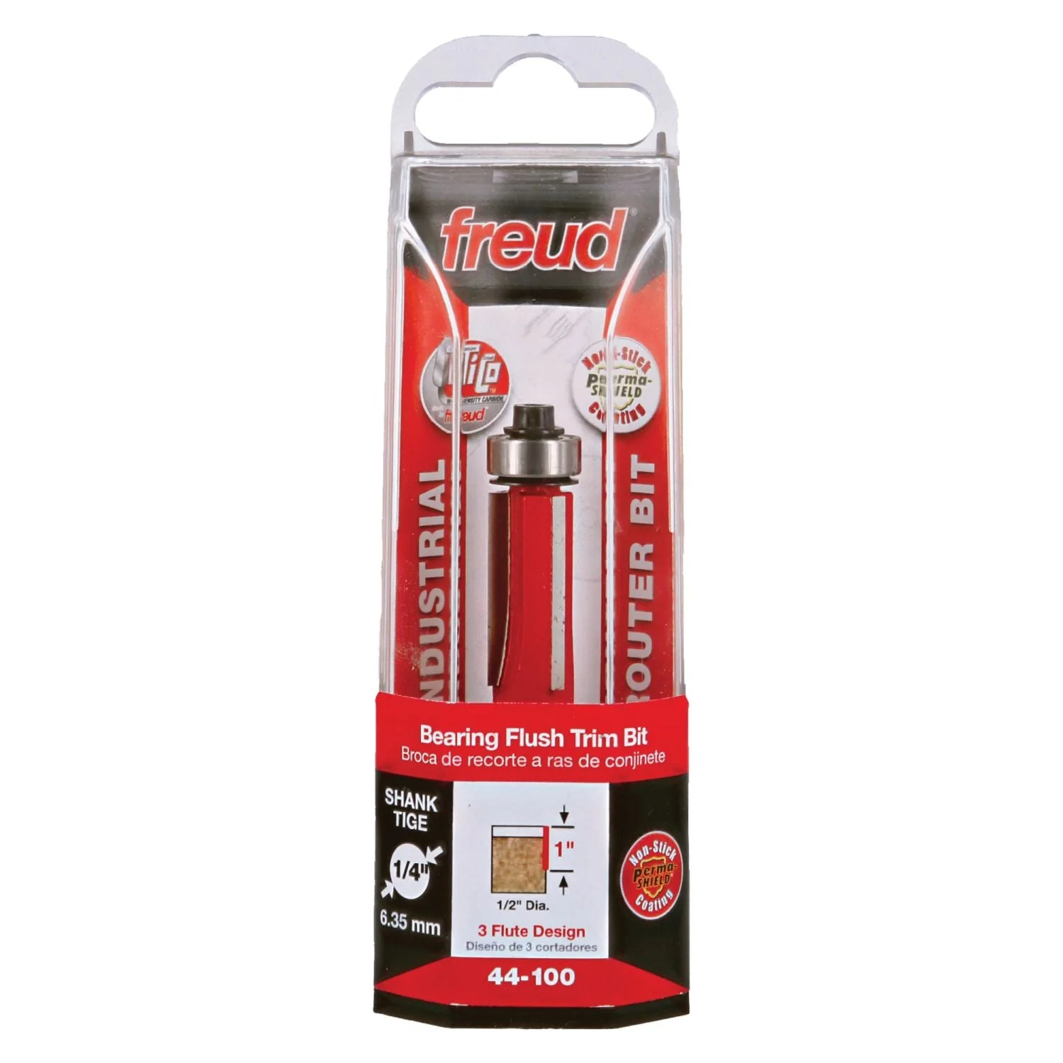 Freud 44-100 1/2-Inch Bearing Flush Trim Router Bit - Image 1
