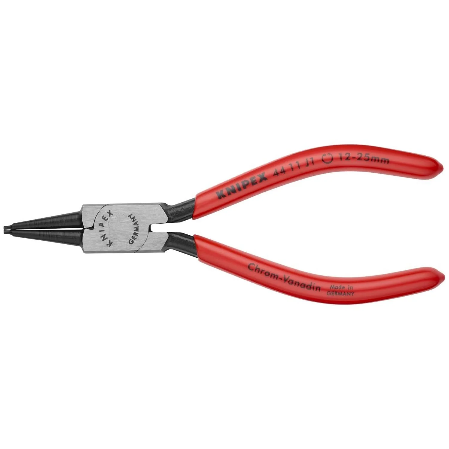 Knipex 44 11 J1 Internal Snap Ring Pliers-Forged Tips - Image 1