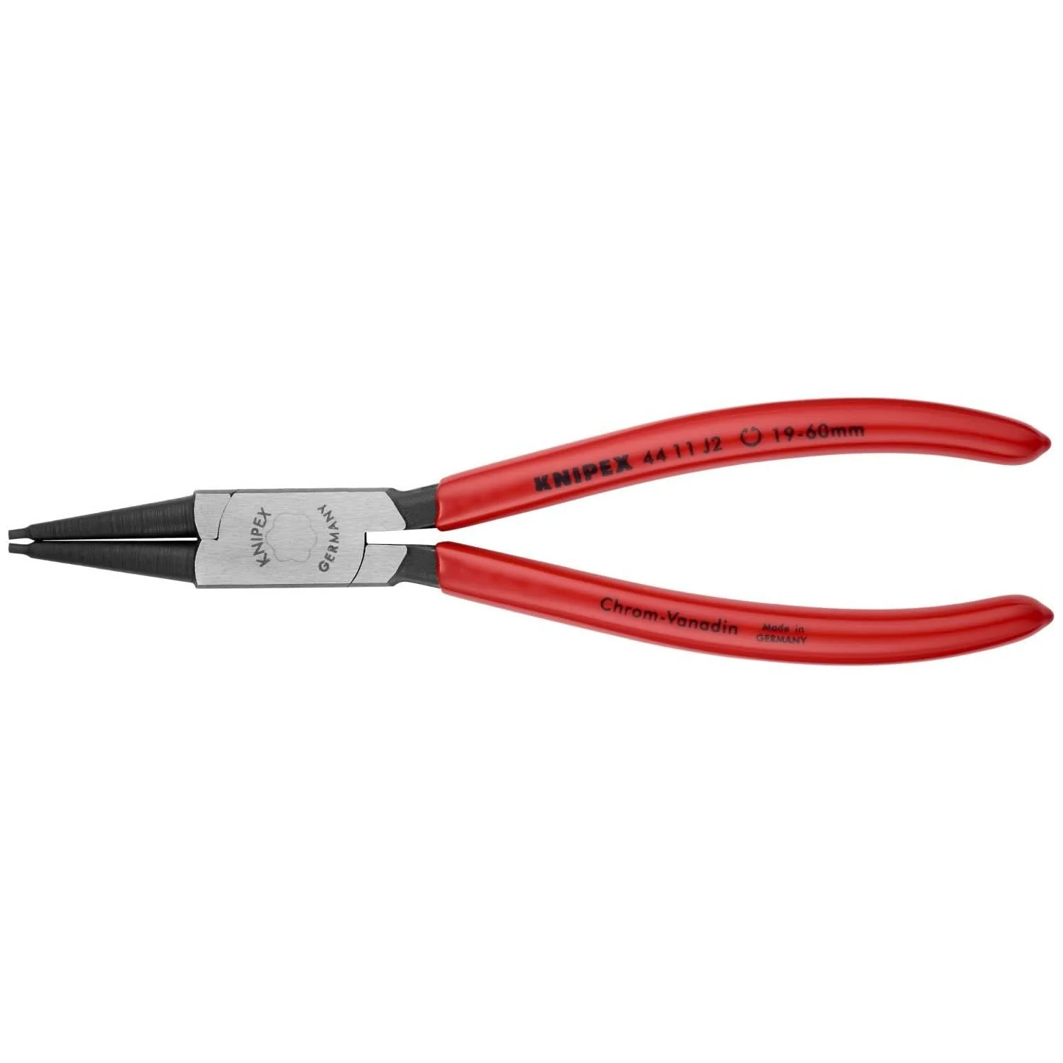 Knipex 44 11 J2 Internal Snap Ring Pliers-Forged Tips - Image 1