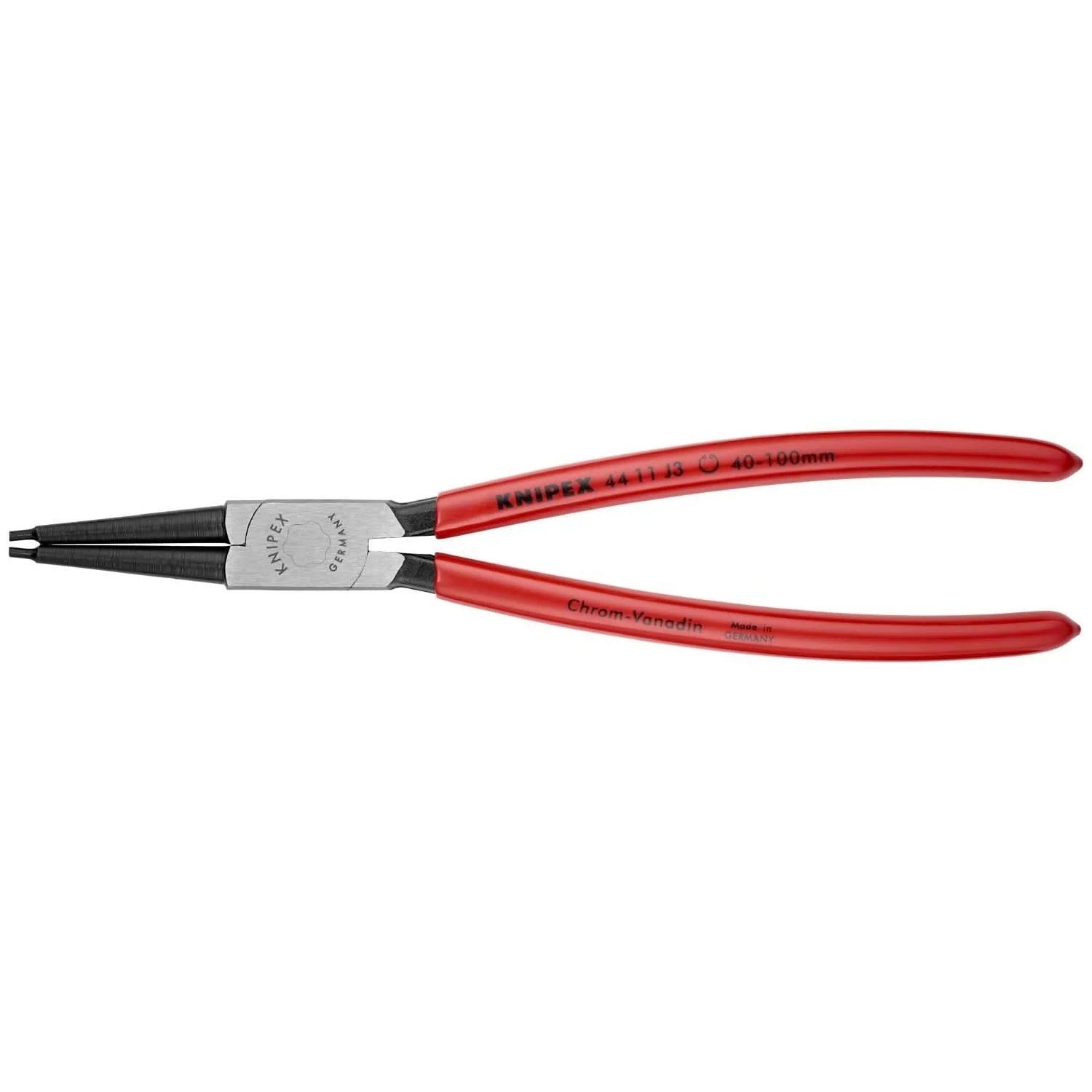 Knipex 44 11 J3 Internal Snap Ring Pliers-Forged Tips - Image 1
