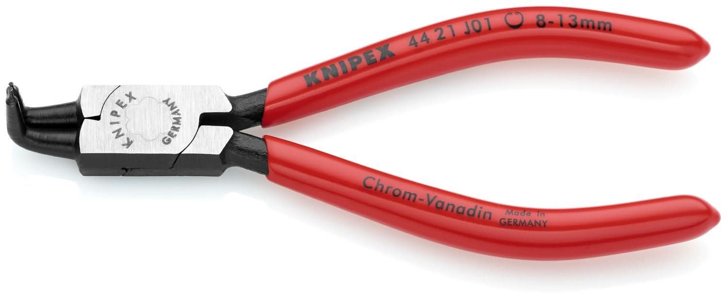 Knipex 44 21 J01 Internal 90&deg; Angled Snap Ring Pliers-Forged Tips - Image 2