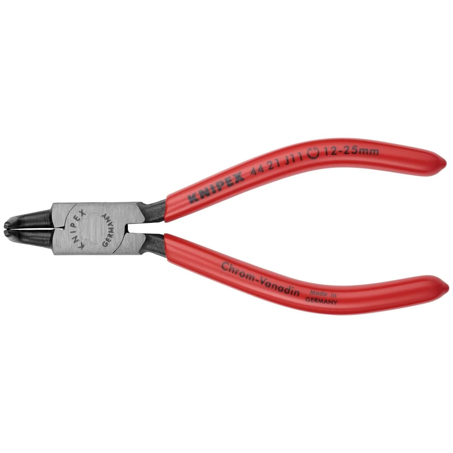 Knipex 44 21 J11 Internal 90&deg; Angled Snap Ring Pliers-Forged Tips - Image 1