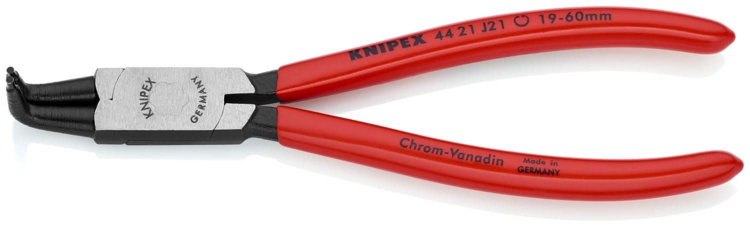 Knipex 44 21 J21 Internal 90&deg; Angled Snap Ring Pliers-Forged Tips - Image 2