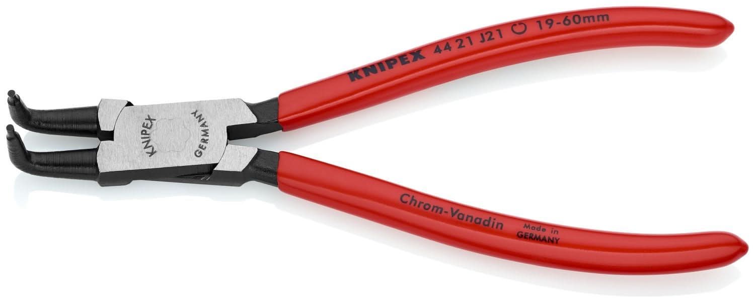 Knipex 44 21 J21 Internal 90&deg; Angled Snap Ring Pliers-Forged Tips - Image 3