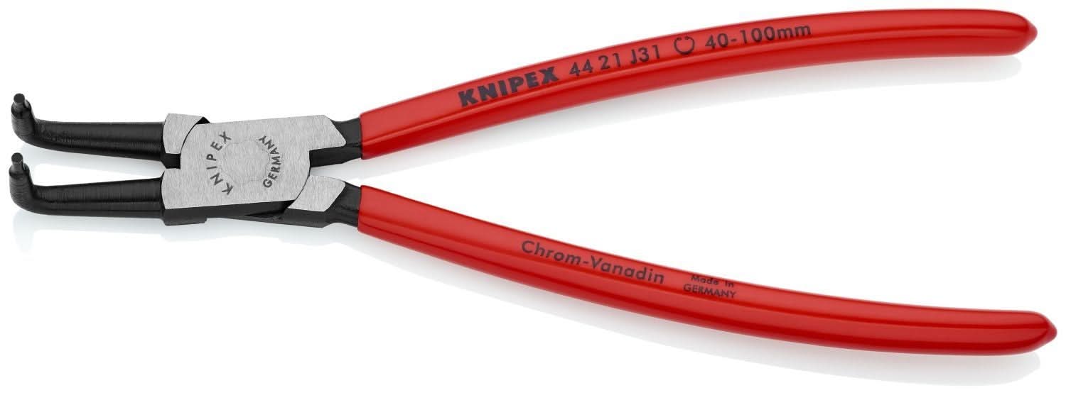 Knipex 44 21 J31 Internal 90&deg; Angled Snap Ring Pliers-Forged Tips - Image 3