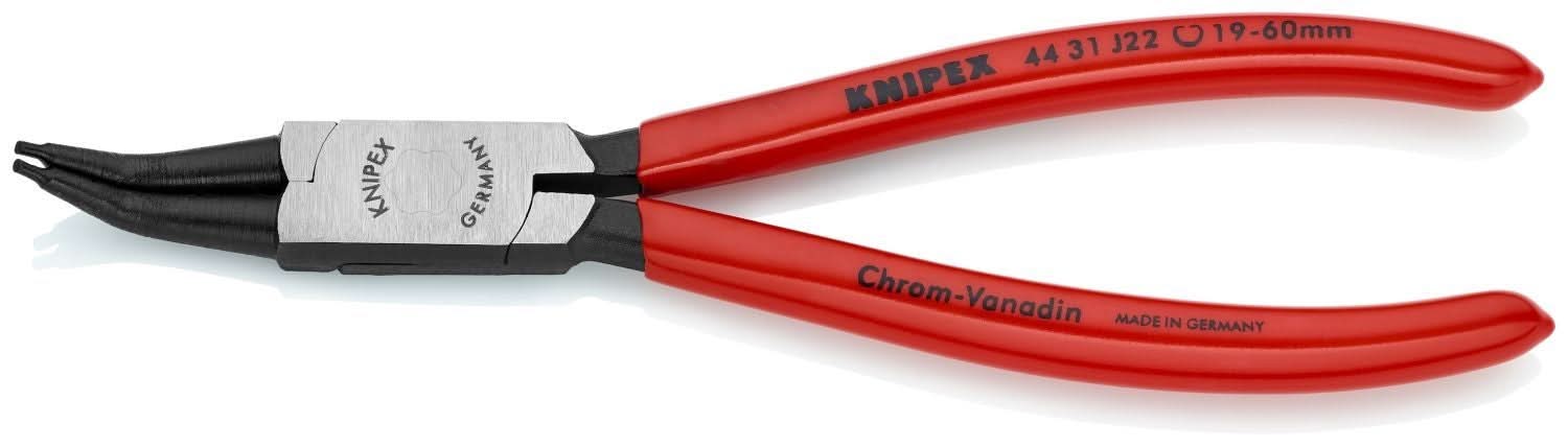 Knipex 44 31 J22 Internal 45&deg; Angled Snap Ring Pliers-Forged Tips - Image 2