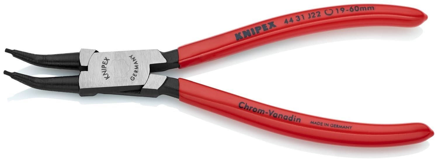 Knipex 44 31 J22 Internal 45&deg; Angled Snap Ring Pliers-Forged Tips - Image 3