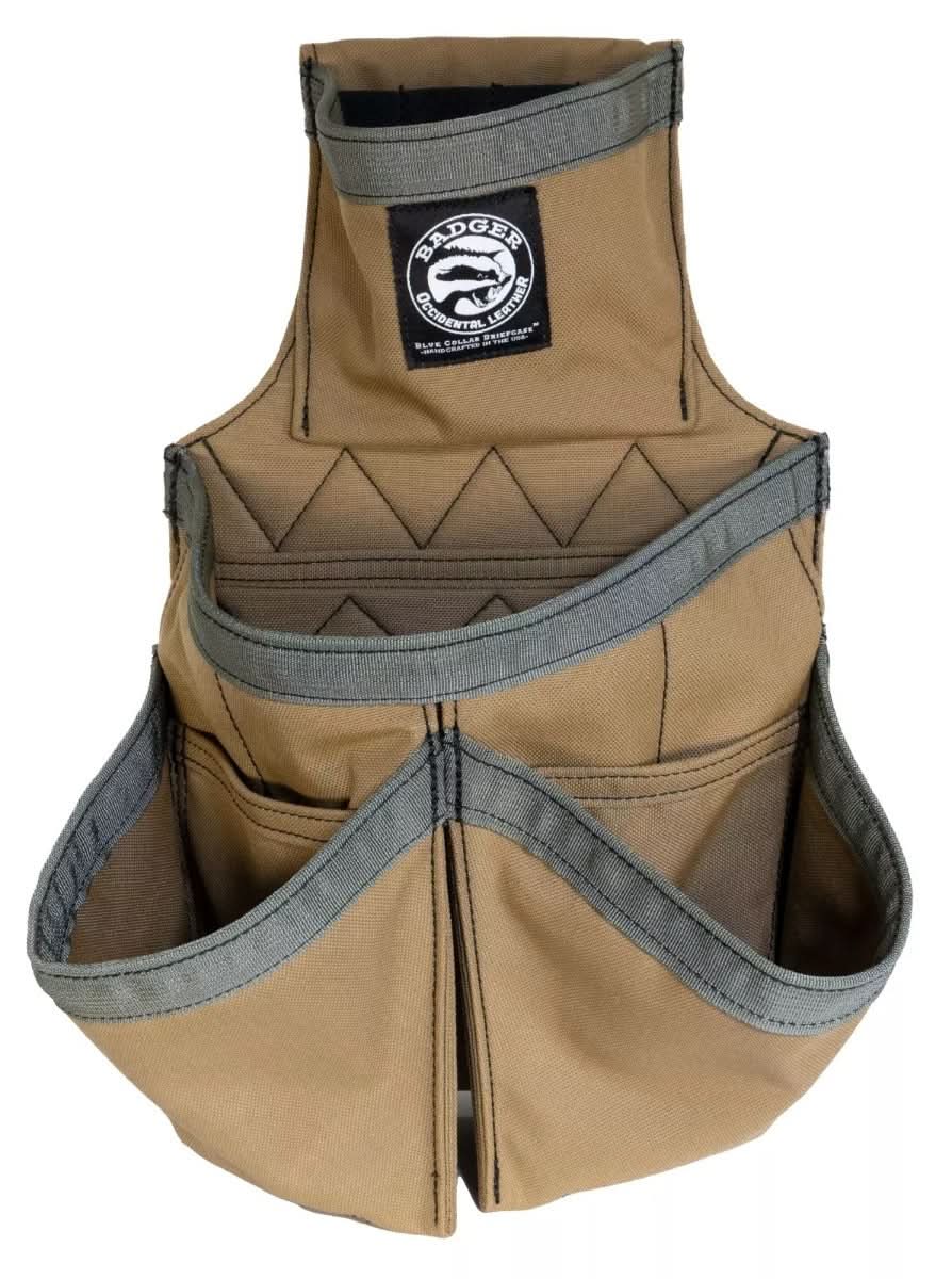 Occidental Leather 441020 Carpenter Fastener Bag, Sawdust