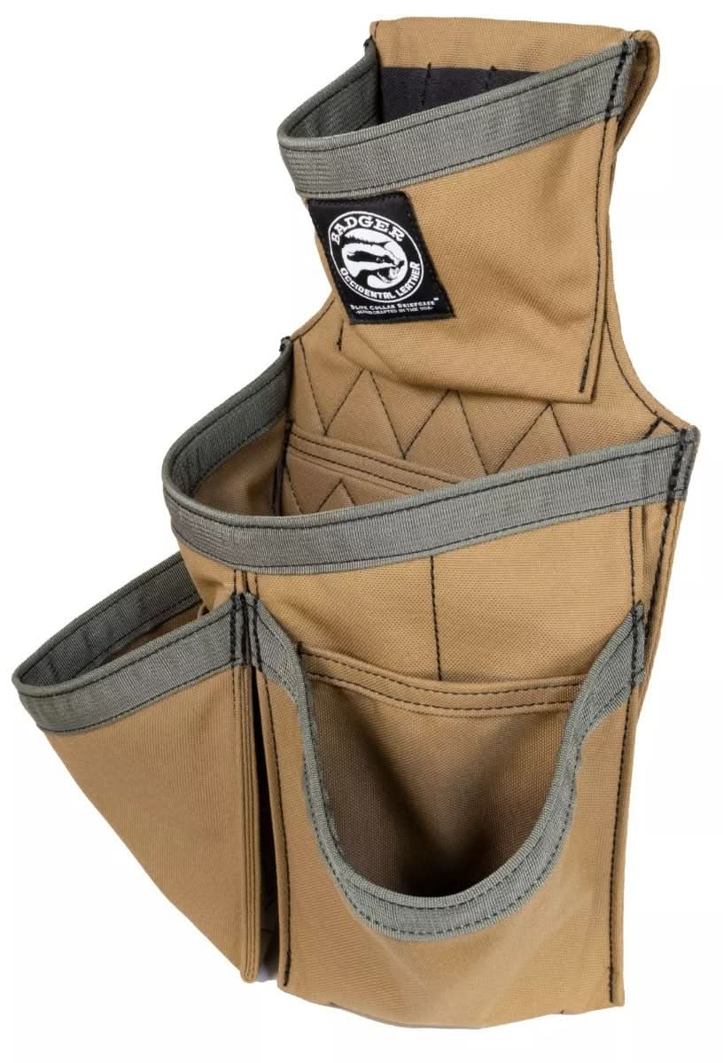 Occidental Leather 441020 Carpenter Fastener Bag, Sawdust - Image 2