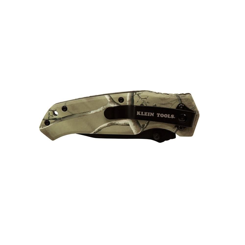 Klein Tools 44222 Pocket Knife, REALTREE XTRA Camo, Tanto Blade - Image 3
