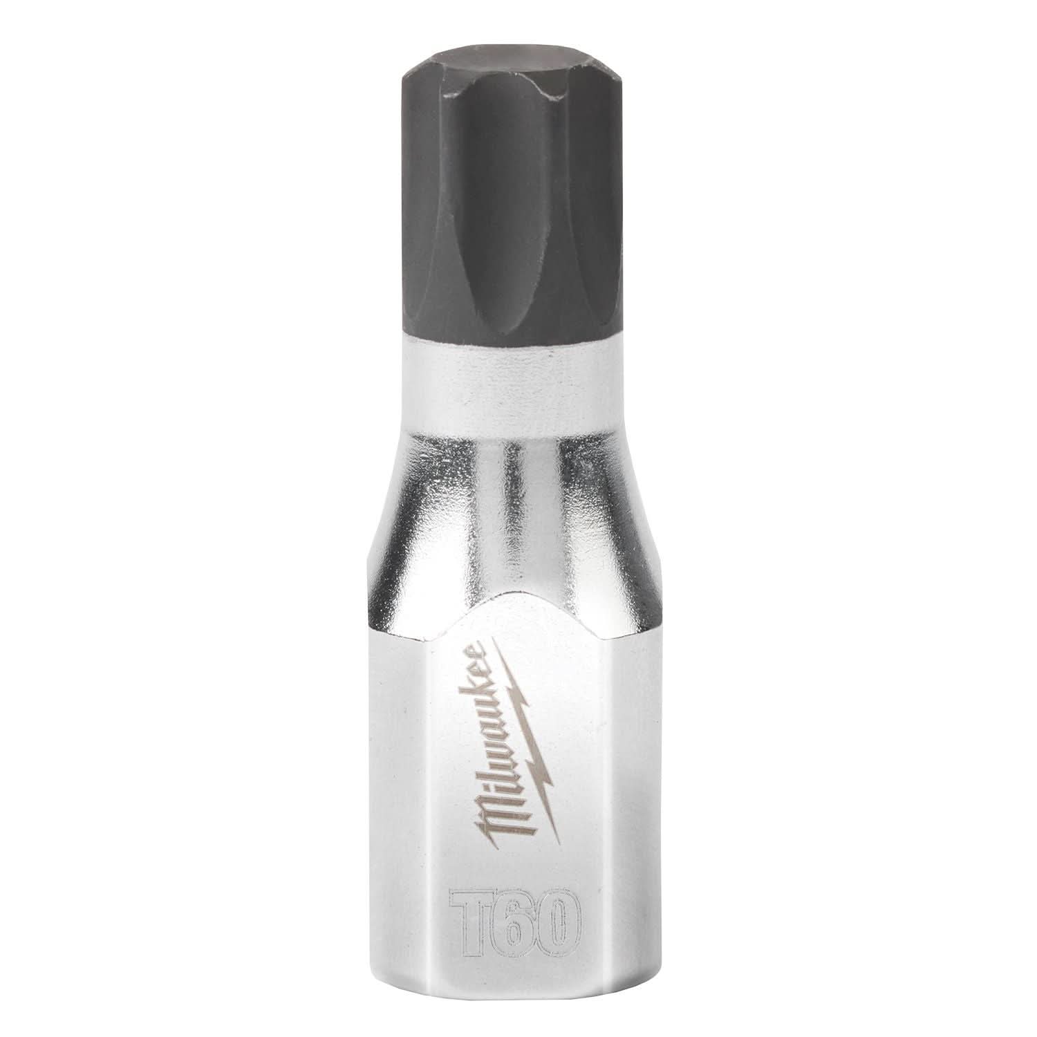 Milwaukee 45-34-1019 3/8" Drive T60 TORX Bit Socket - Image 1