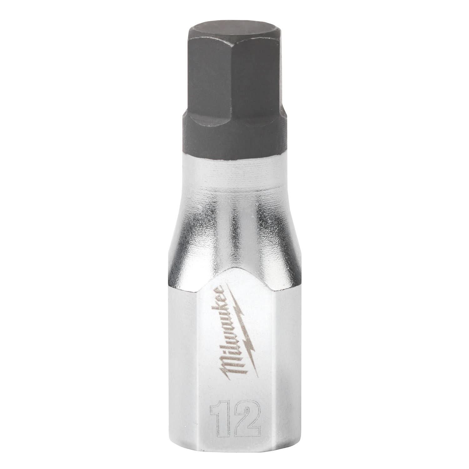 Milwaukee 45-34-1058 3/8" Drive 12mm Hex Bit Socket - Image 1