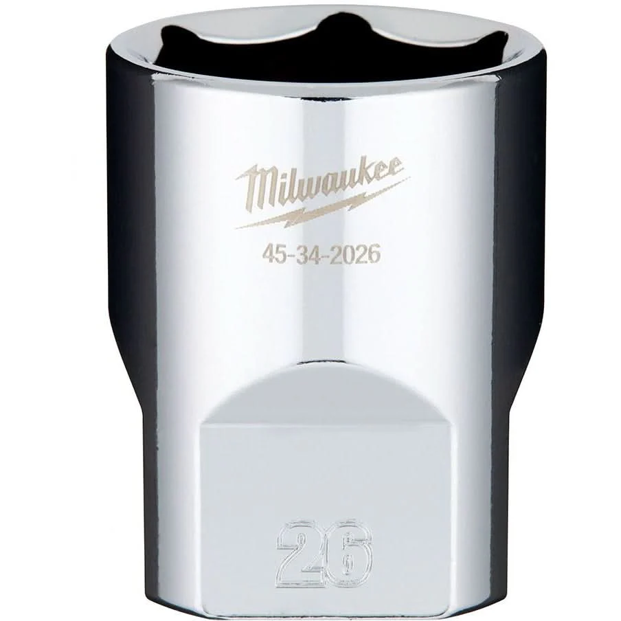 Milwaukee 45-34-2026 1/2" DRIVE 26MM SOCKET - Image 1