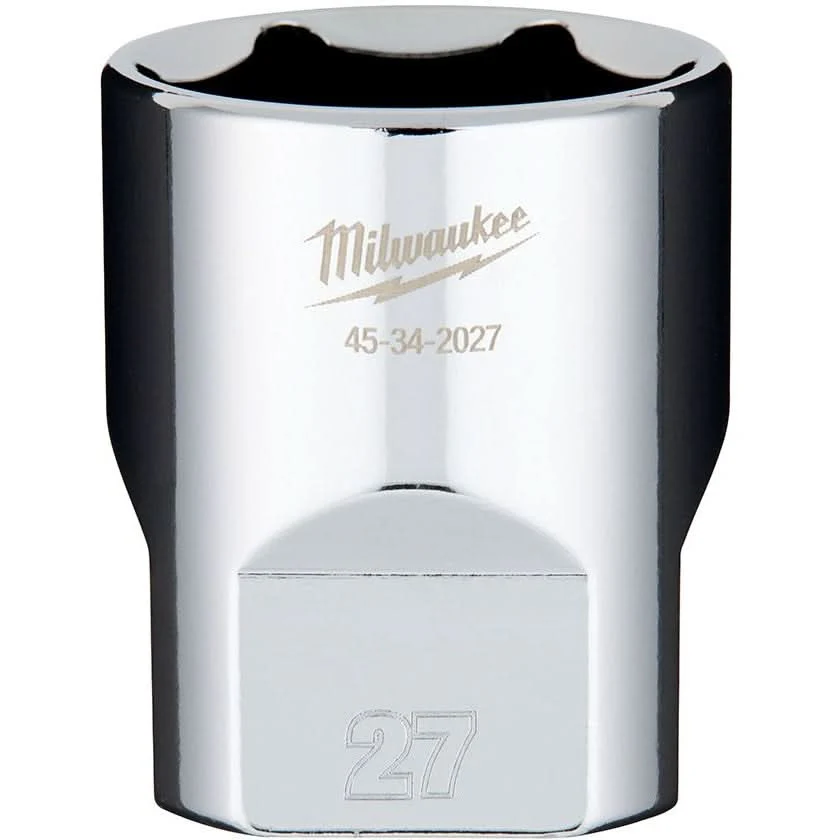 Milwaukee 45-34-2027 1/2" DRIVE 27MM SOCKET - Image 1