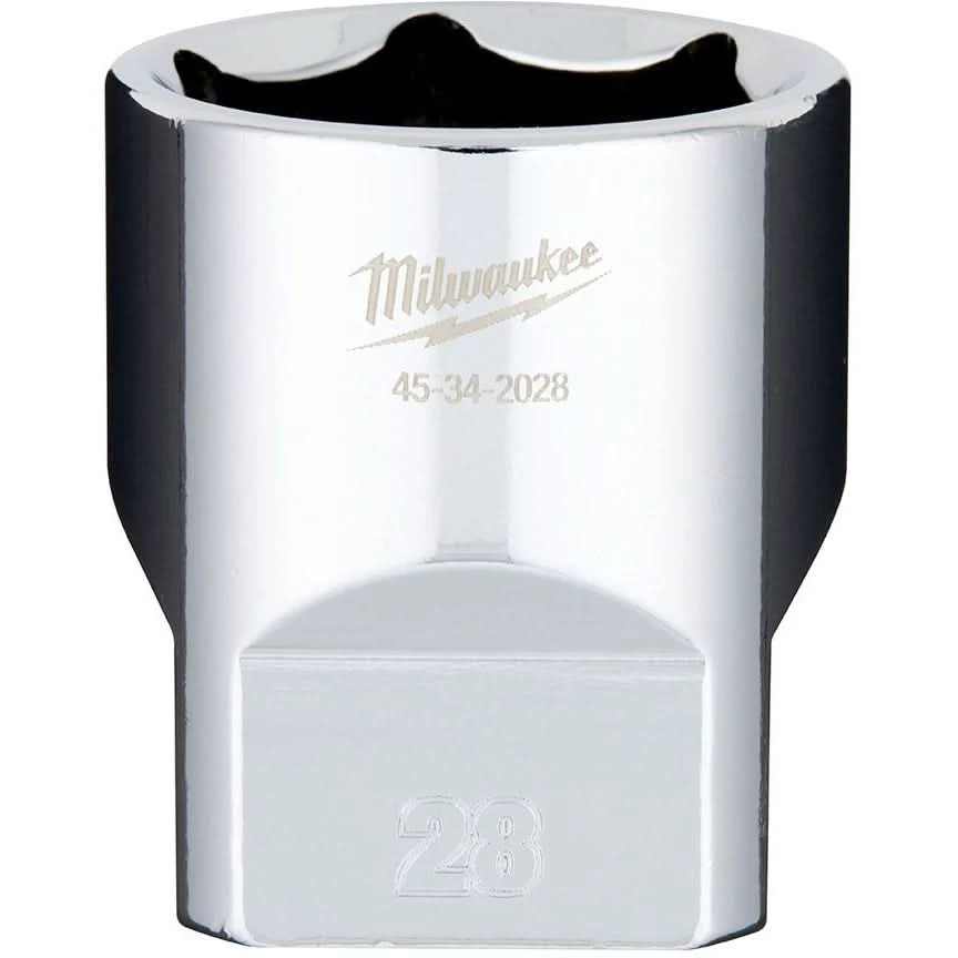 Milwaukee 45-34-2028 1/2" DRIVE 28MM SOCKET - Image 1