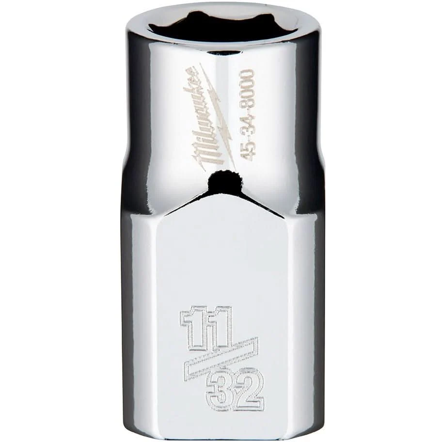 Milwaukee 45-34-8000 3/8" DRIVE 11/32" SOCKET - Image 1