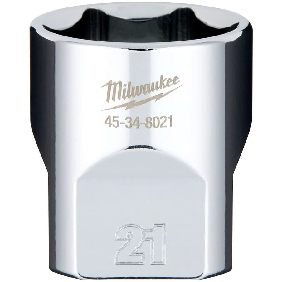 Milwaukee 45-34-8021 3/8" DRIVE 21MM SOCKET - Image 1