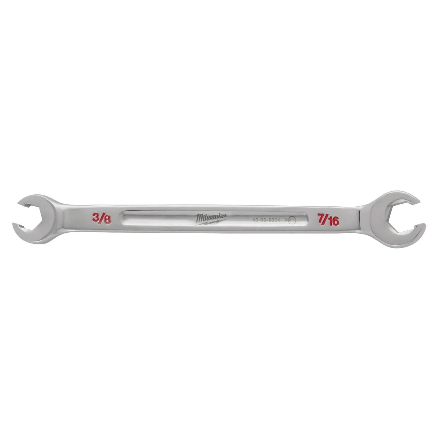 Milwaukee 45-96-8301 3/8" X 7/16" Double End Flare Nut Wrench - Image 1