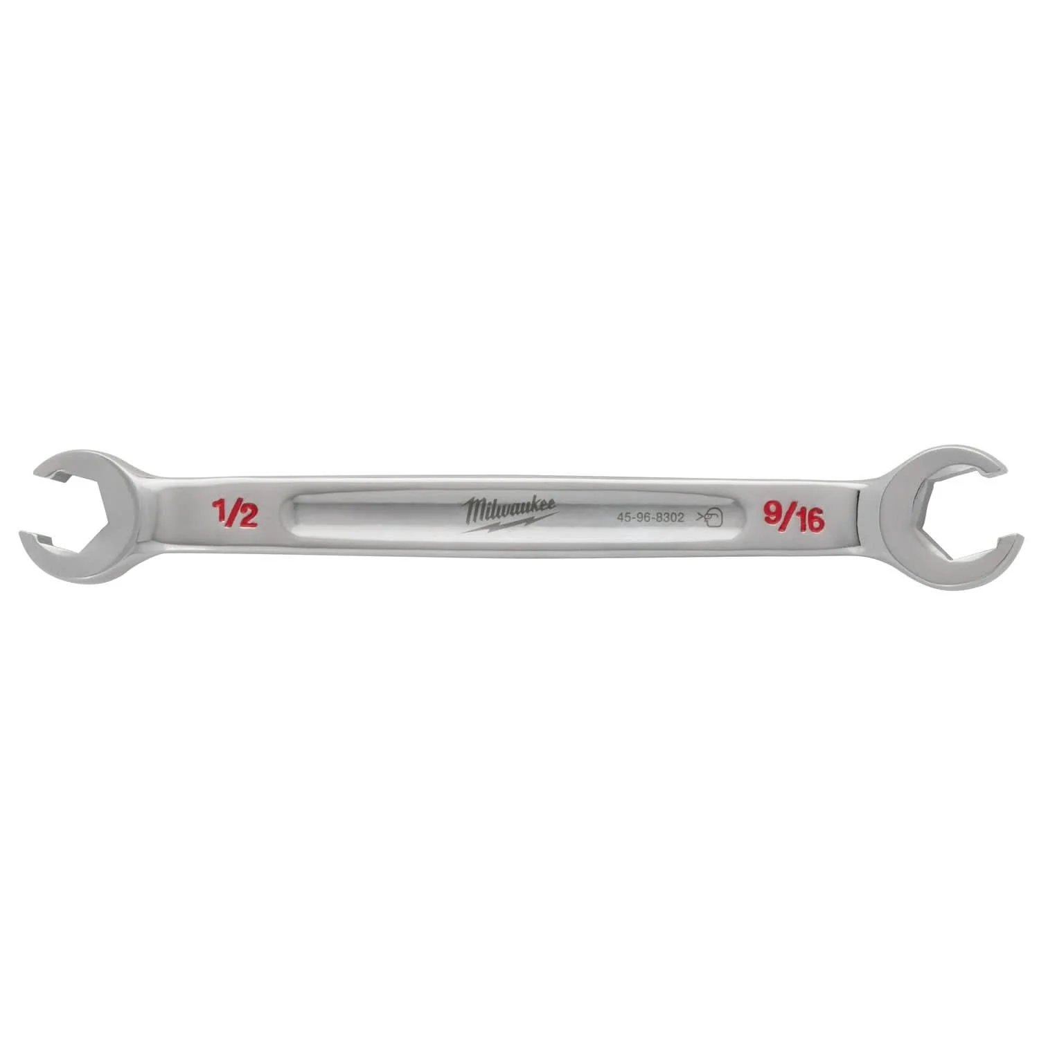 Milwaukee 45-96-8302 1/2" X 9/16" Double End Flare Nut Wrench - Image 1