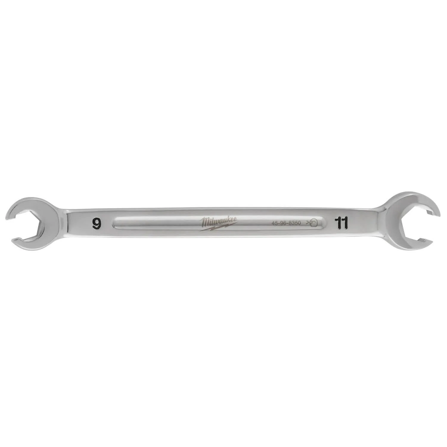 Milwaukee 45-96-8350 9mm X 11mm Double End Flare Nut Wrench - Image 1
