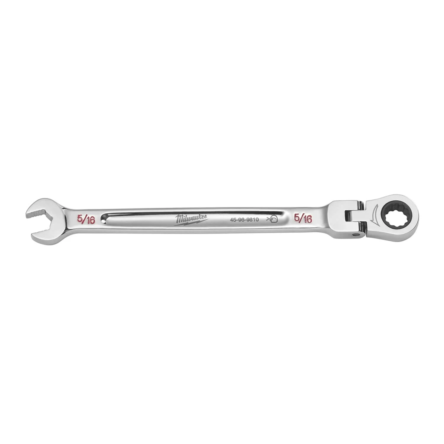 Milwaukee 45-96-9810 5/16-Inch Flex Head Combination Wrench - Image 1