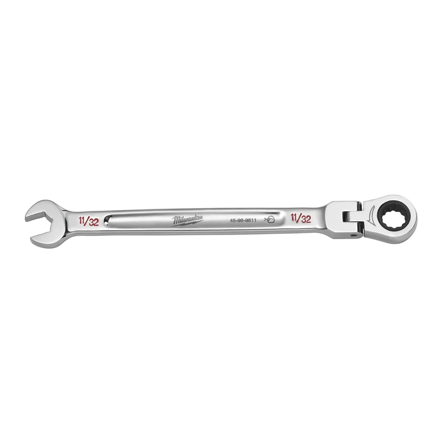 Milwaukee 45-96-9811 11/32-Inch Flex Head Combination Wrench - Image 1