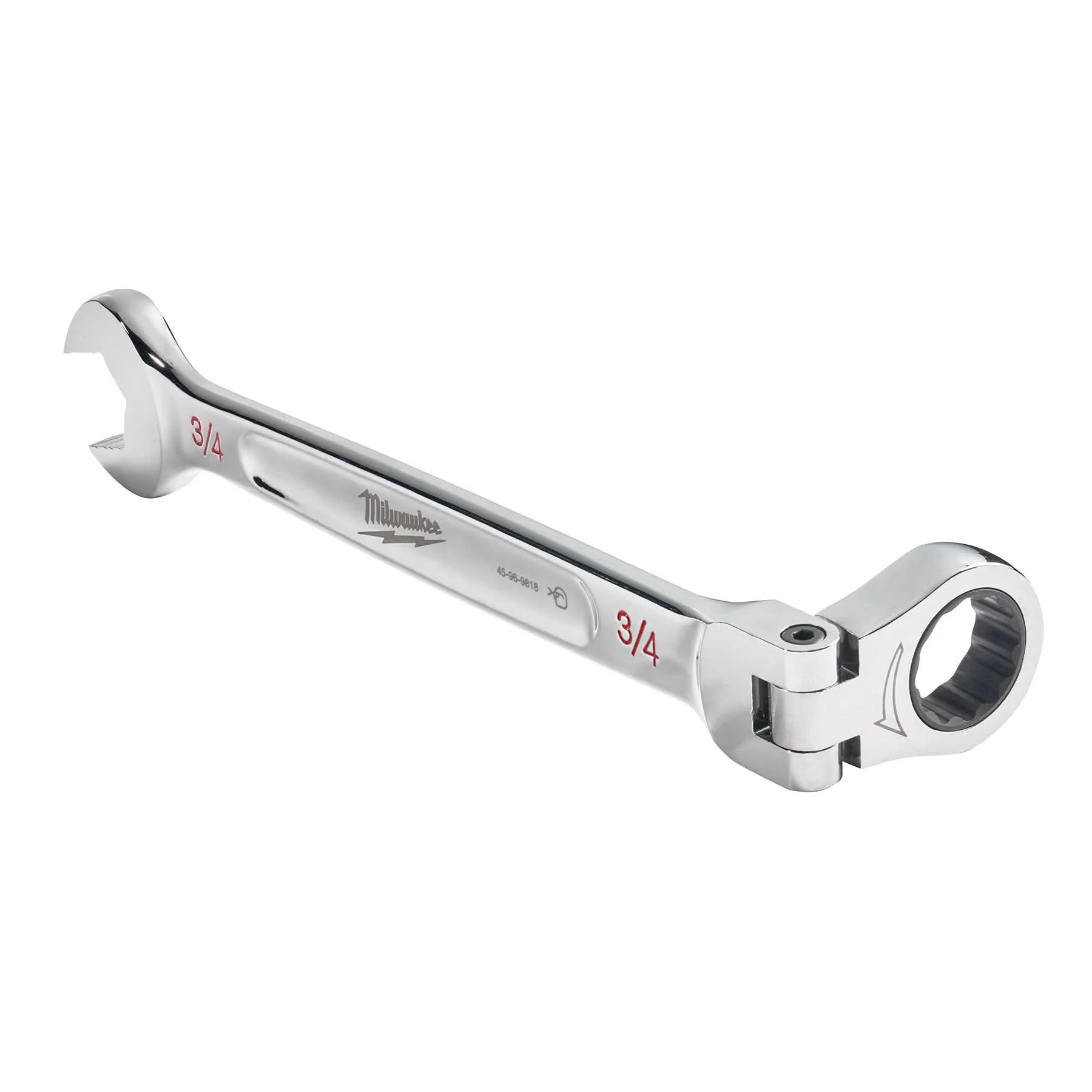 Milwaukee 45-96-9818 3/4-Inch Flex Head Combination Wrench - Image 2