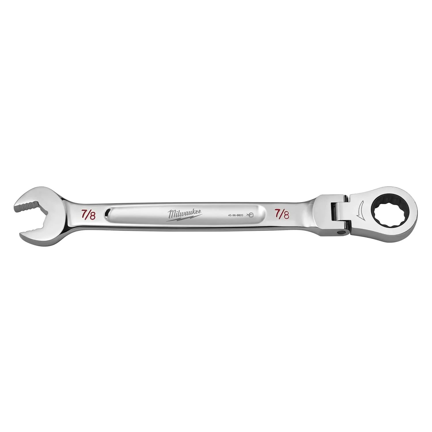 Milwaukee 45-96-9820 7/8-Inch Flex Head Combination Wrench - Image 1
