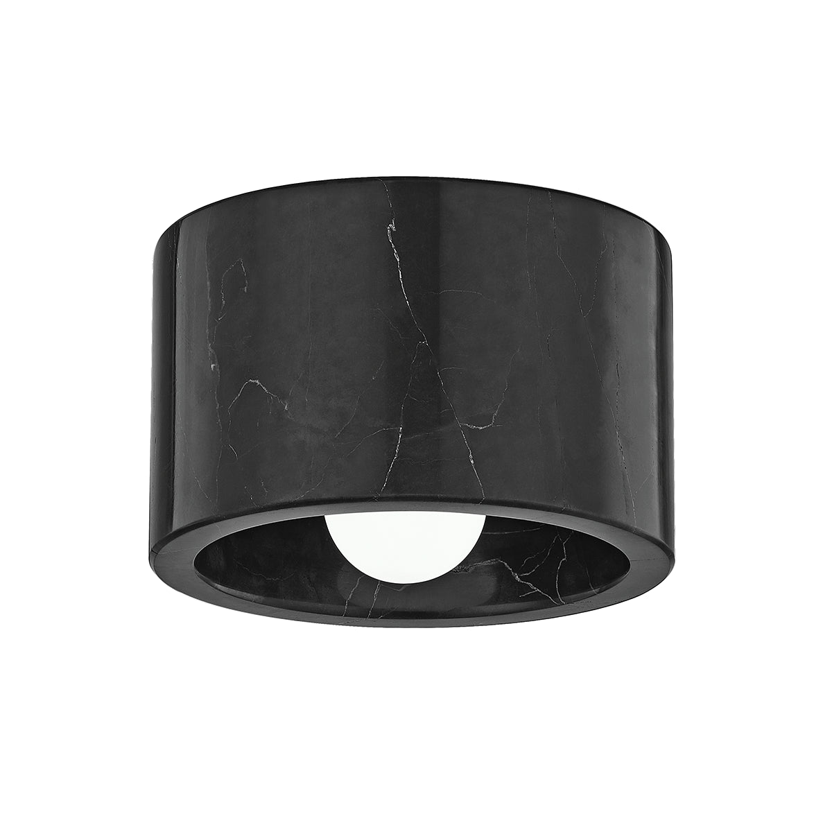 HUDSON VALLEY LIGHTING | LORIS FLUSHMOUNT - BLACK MARBLE | $462.00 - Image 1