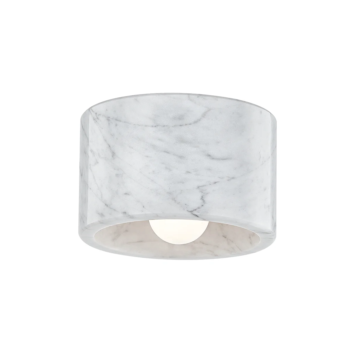 HUDSON VALLEY LIGHTING | LORIS FLUSHMOUNT - WHITE MARBLE | $462.00 - Image 1