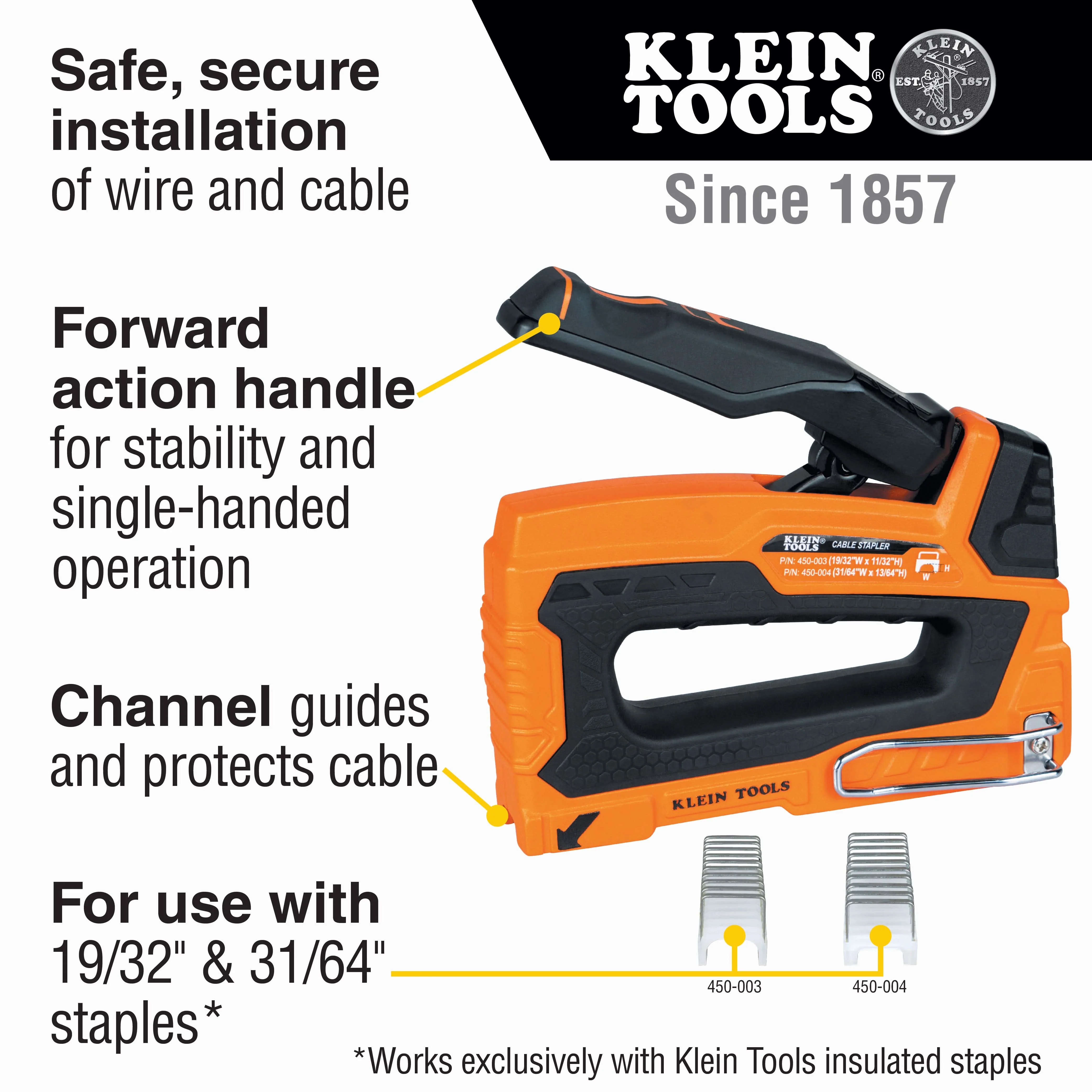 Klein Tools 45001 Loose Cable Stapler - Image 2