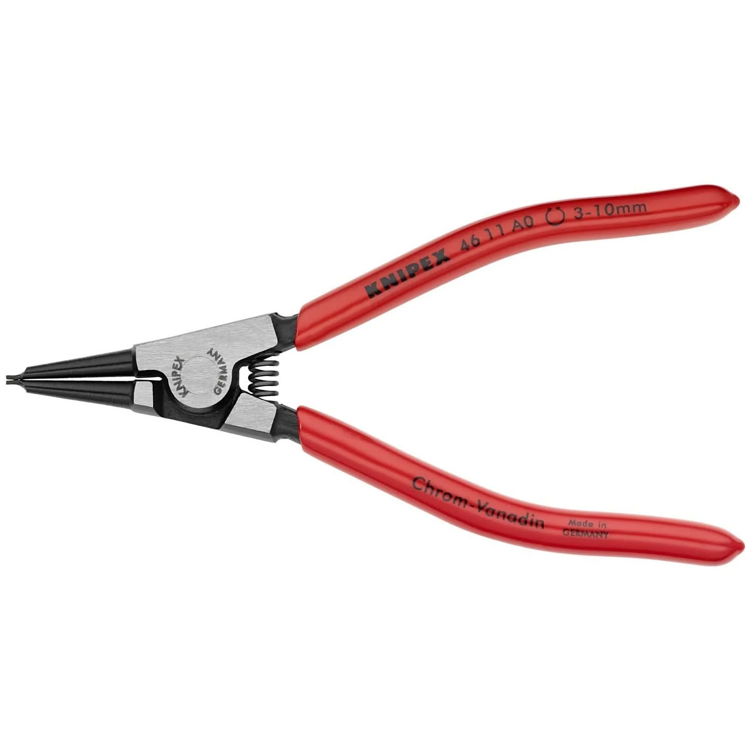 Knipex 46 11 A0 External Snap Ring Pliers-Forged Tips