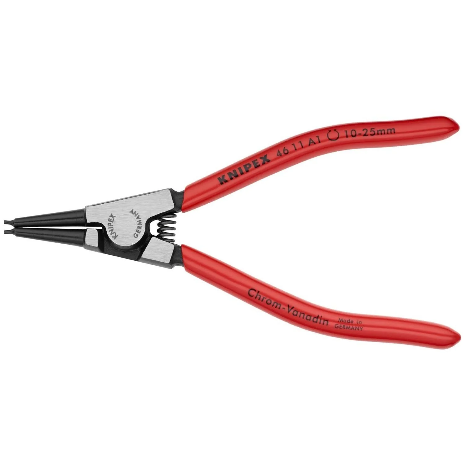Knipex 46 11 A1 External Snap Ring Pliers-Forged Tips - Image 1