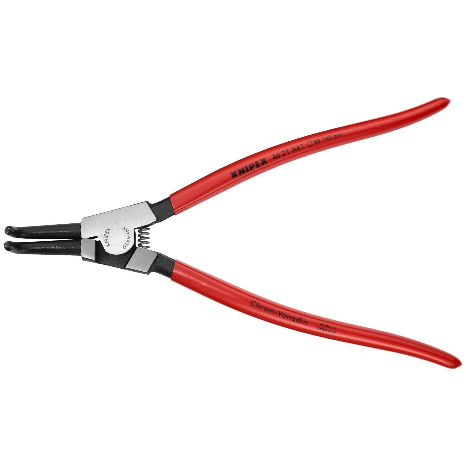 Knipex 46 21 A41 External 90&deg; Angled Snap Ring Pliers-Forged Tips - Image 1