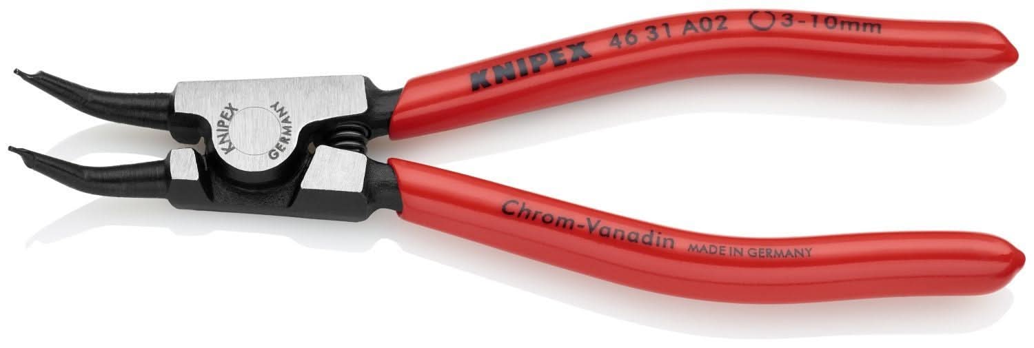 Knipex 46 31 A02 External 45&deg; Angled Snap Ring Pliers-Forged Tips - Image 3