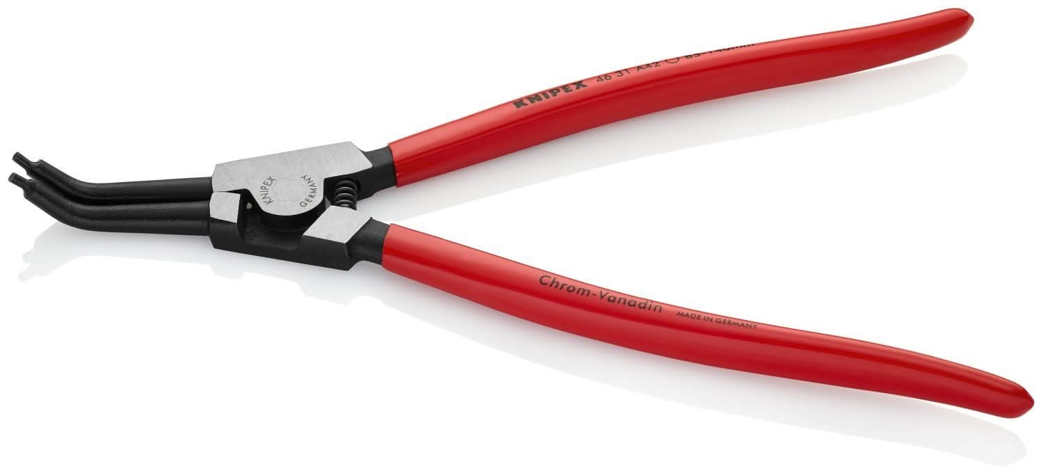 Knipex 46 31 A42 External 45&deg; Angled Snap Ring Pliers-Forged Tips - Image 2