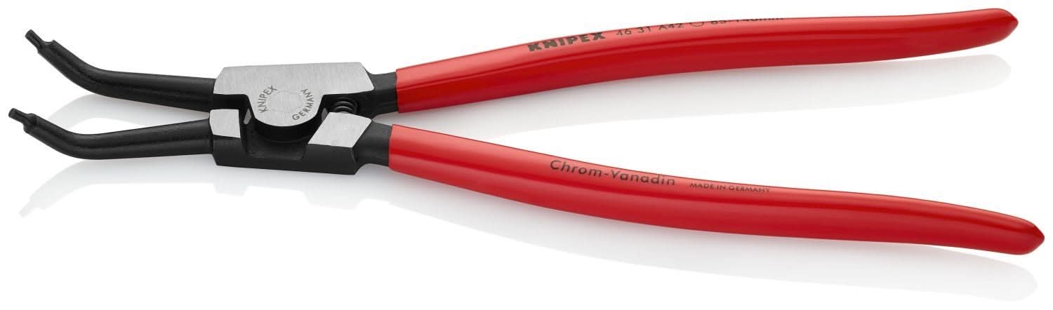 Knipex 46 31 A42 External 45&deg; Angled Snap Ring Pliers-Forged Tips - Image 3