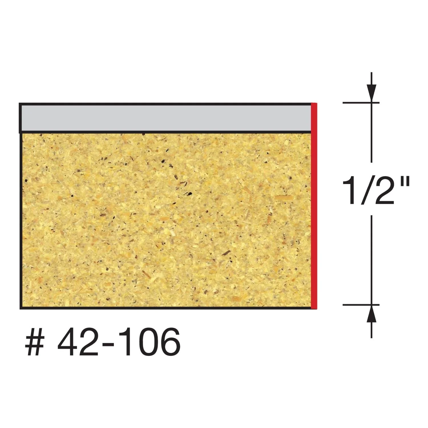 Freud 47-106 1/2 in. (Dia.) Bearing Flush Trim Bit - Image 2