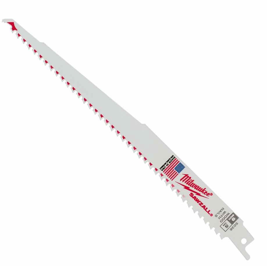 Milwaukee 48-00-5036 9″ 5 TPI SAWZALL Recip Blade (5 Pk)