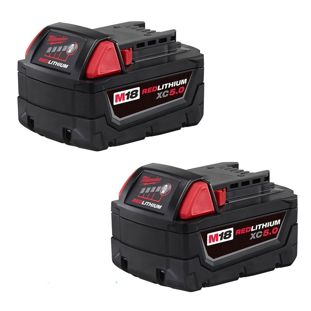 Milwaukee M18 FUEL Hex Hydraulic Driver and M18 FUEL Hackzall Recip Saw with Battery 2-Pack - Image 2