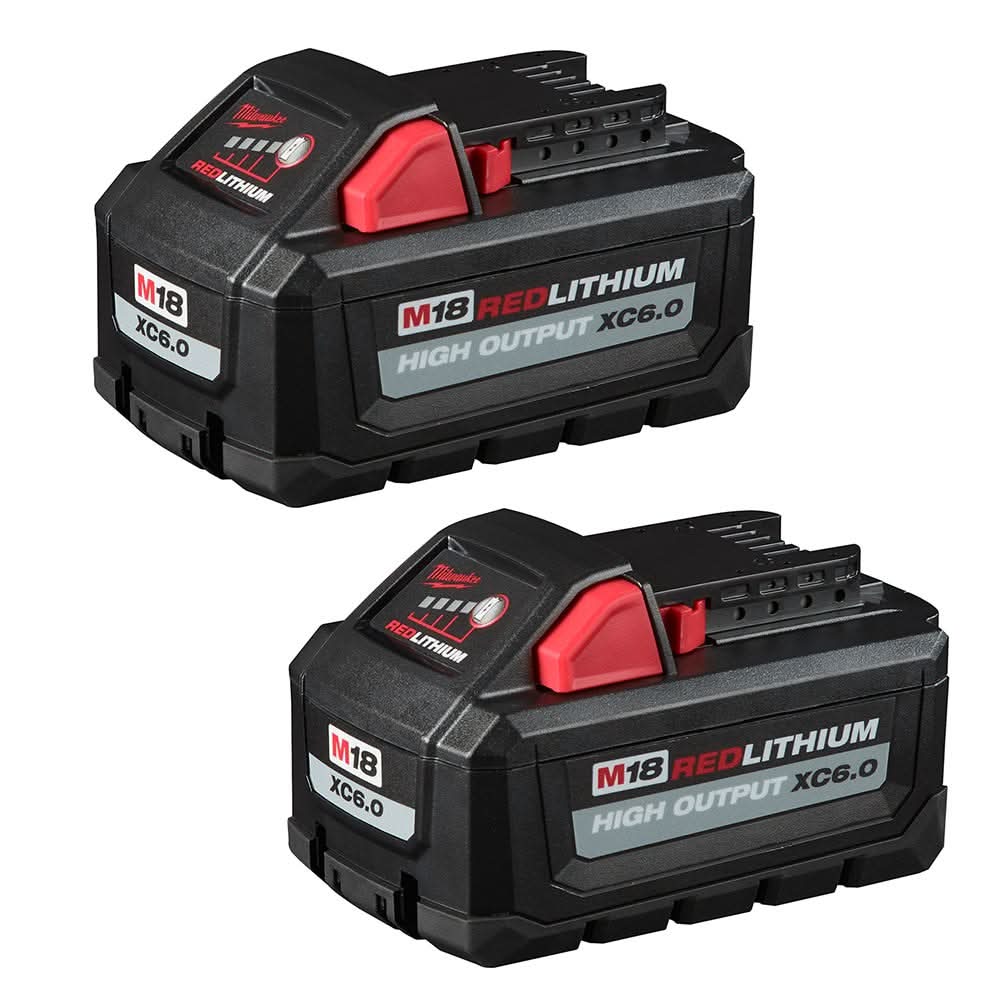 Milwaukee M18 6-1/2" Circular Saw with M18 REDLITHIUM HIGH OUTPUT XC 6.0Ah Battery 2-Pack - Image 3